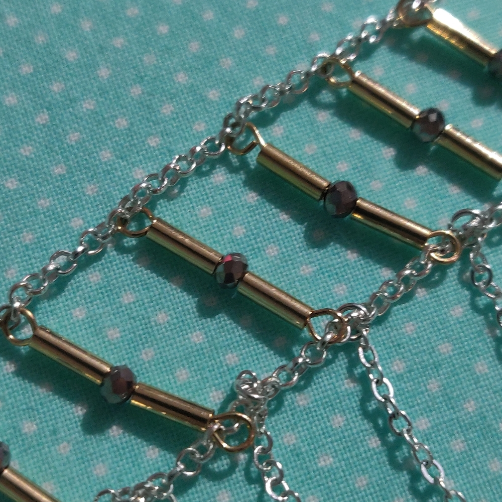 New Anthropologie Chain Choker $38 - Picture 4 of 9